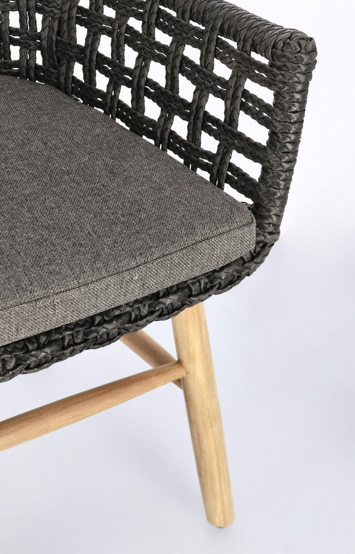 Gartenstuhl Wilson Schwarz (7)