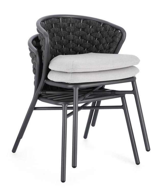 Gartenstuhl Harlow QS22 Anthrazit (9)