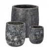 Blumentopf 3er-Set Duyen Anthrazit (5)