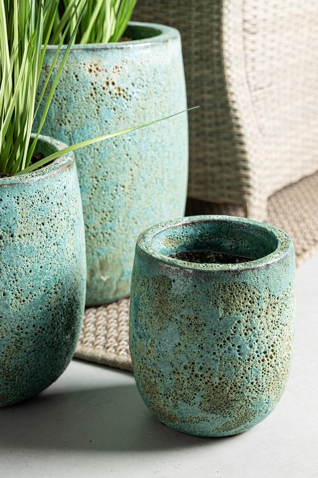 Blumentopf 3er-Set Duyen Grün (3)