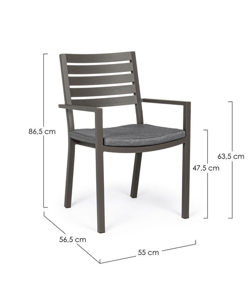 Gartenstuhl Helina YK14 Cappuccino (1)