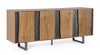 Sideboard mit 3 schubladen und 3 türen Garwood Natürlich