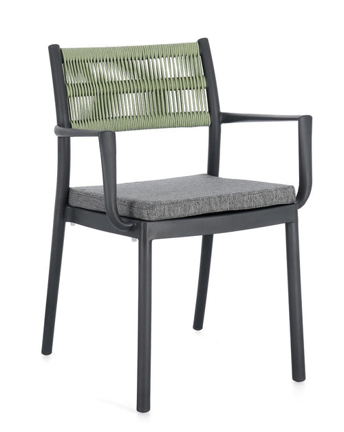 Gartenstuhl Alvin Anthrazit