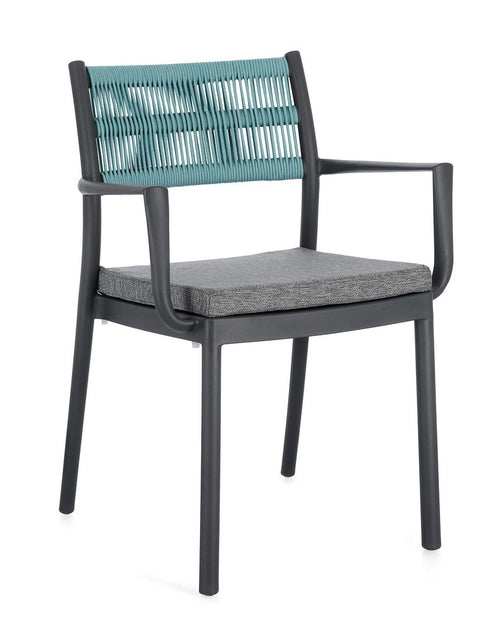 Gartenstuhl Alvin Anthrazit