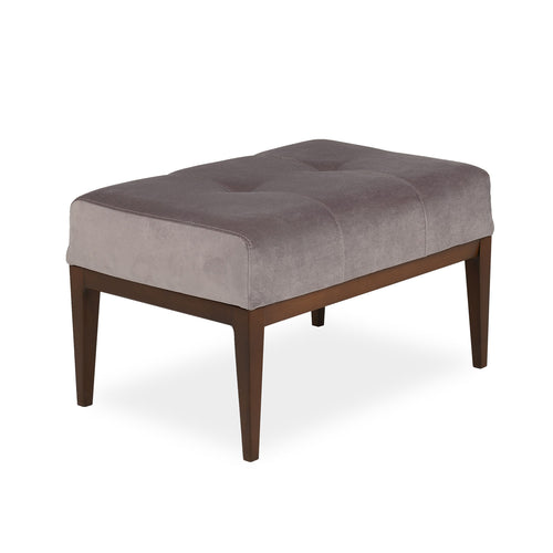 Pouf mit Stoff Design Cappuccino