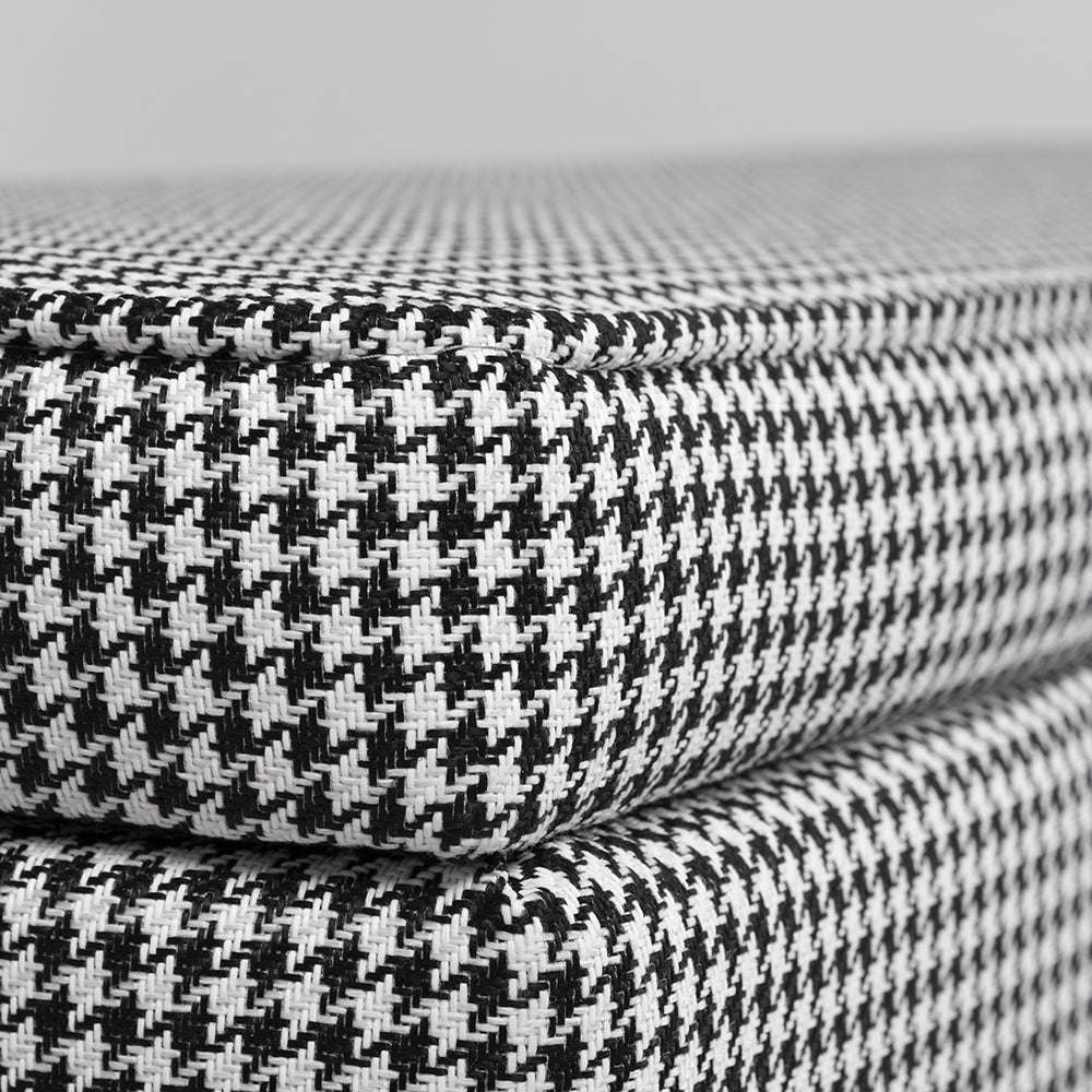 Polsterhocker mit Stoff Edi Mehrfarben (1)