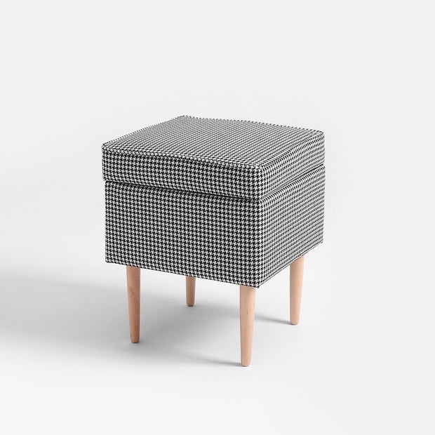 Pouf mit Stoff Edi Mehrfarben (3)