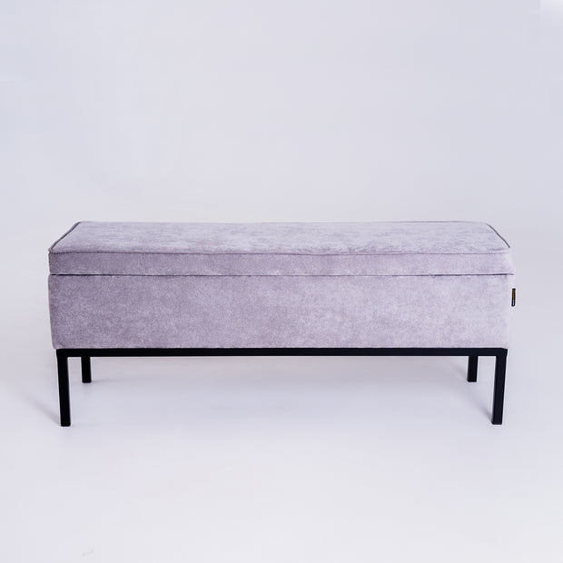 Polsterhocker mit Stoff Edi Lila (1)