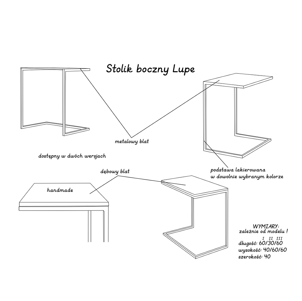 Couchtisch Lupe Schwarz (3)