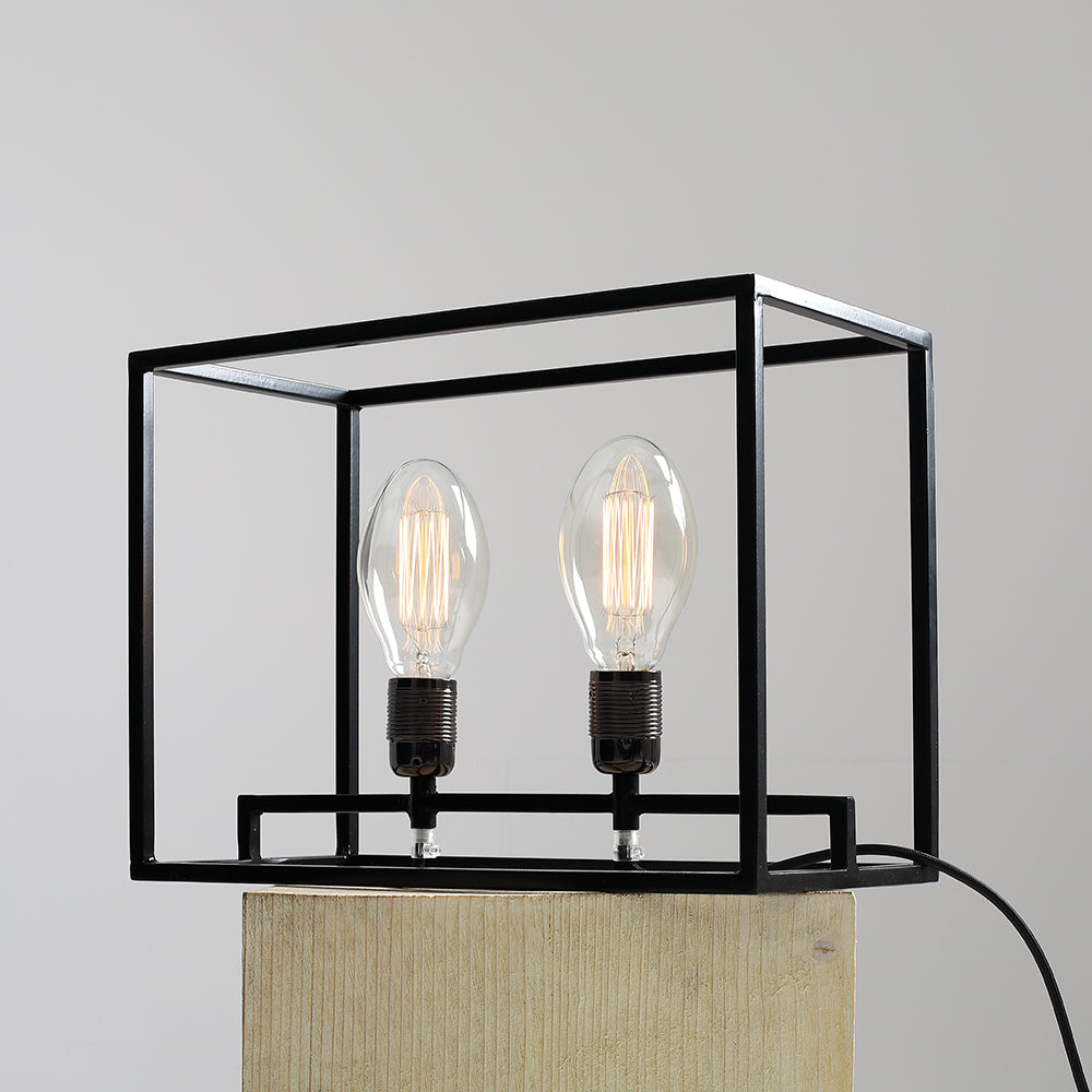 Tischlampe Metric Schwarz (2)