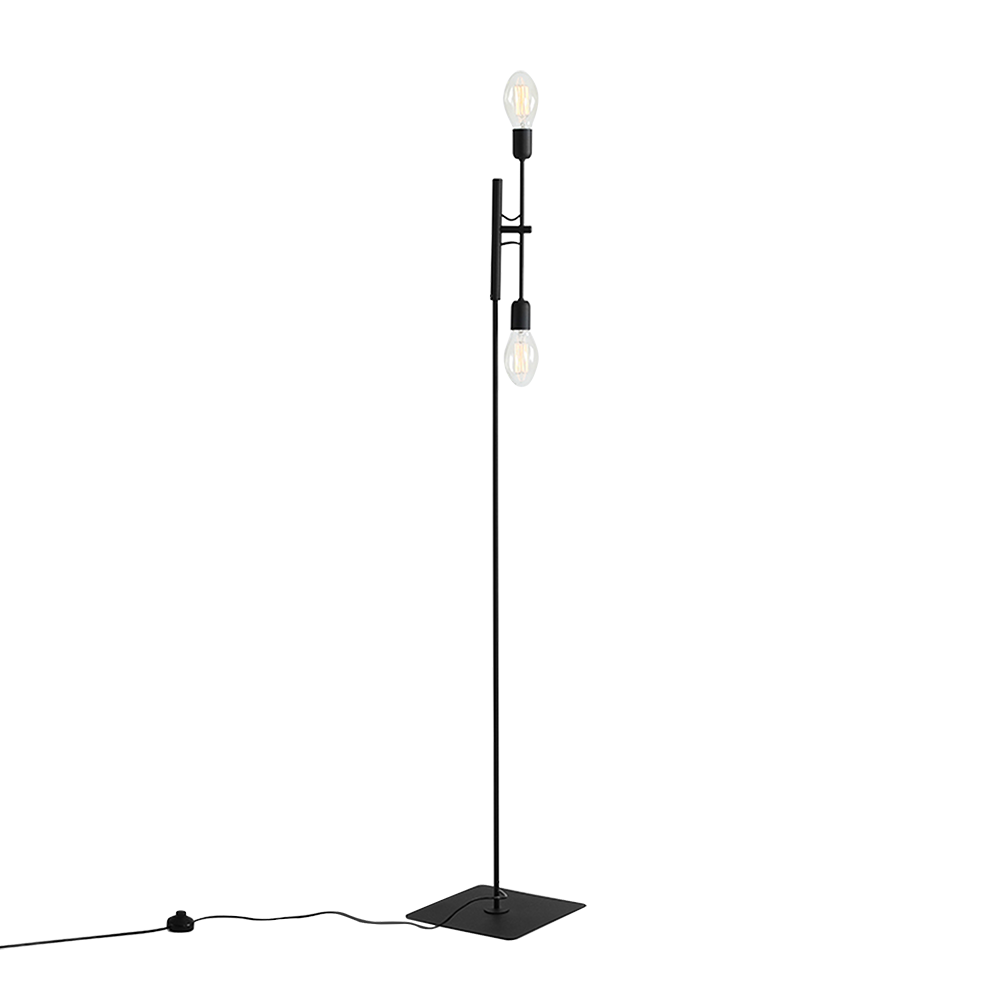 Stehlampe Twigo Floor 2 Schwarz