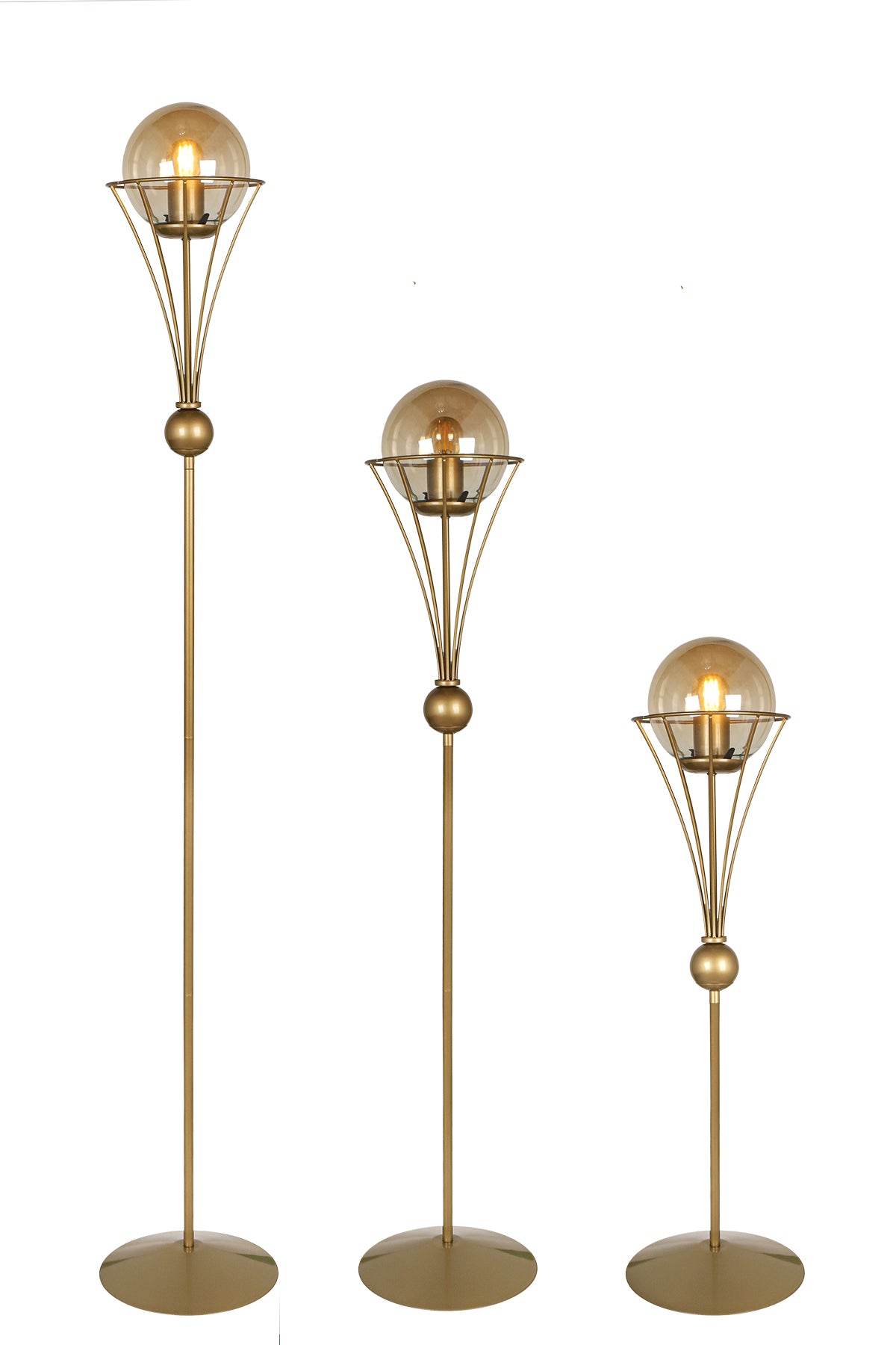 Stehlampe Lapis Messing (1)