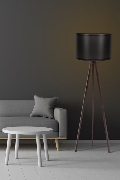 Stehlampe 104 Schwarz (1)