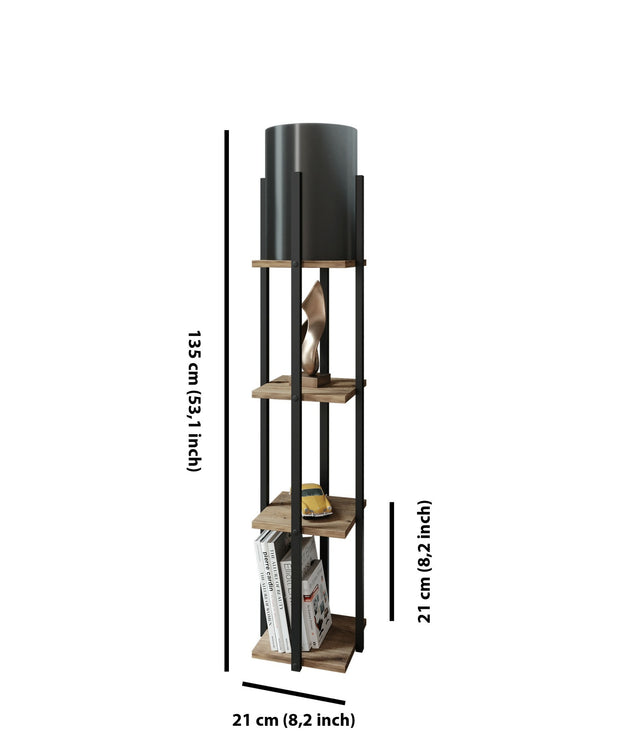 Stehlampe Nora Schwarz (1)