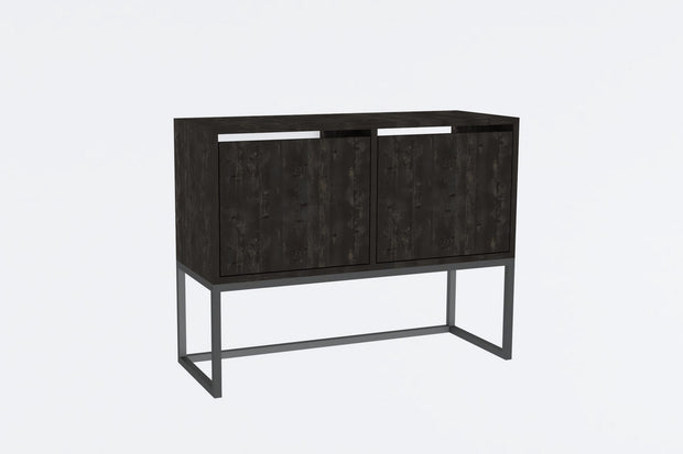 Konsolentisch mit 2 türen, Zermat Anthrazit (2)