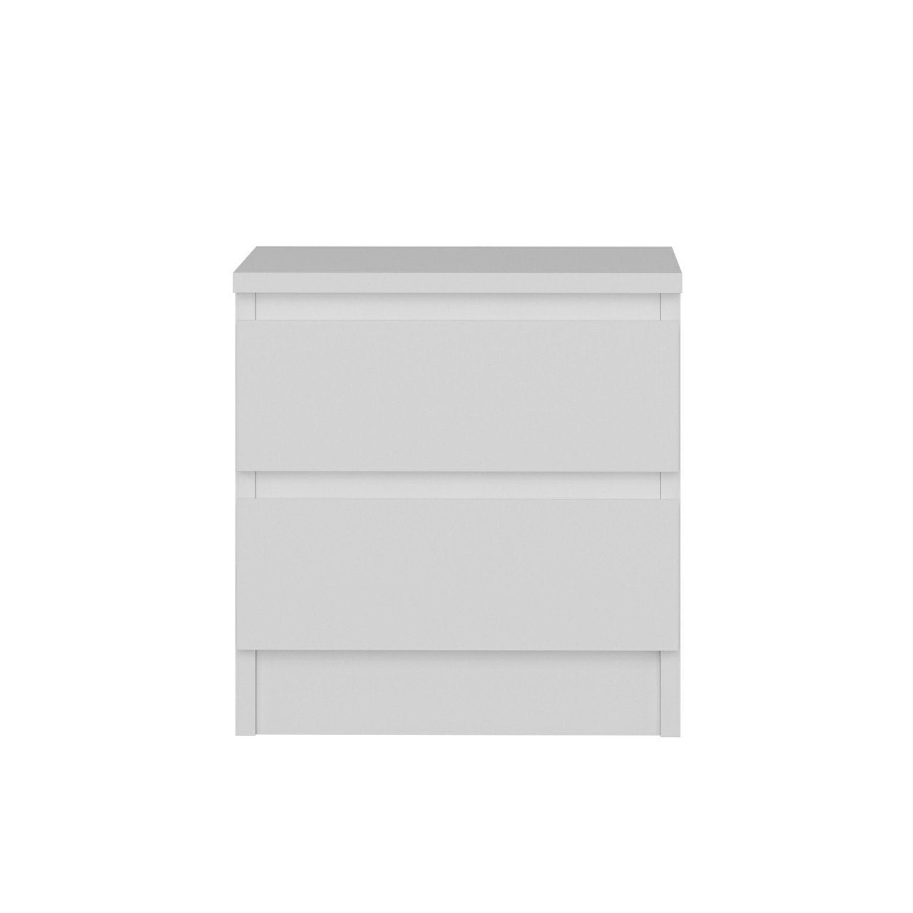 Nachttisch mit 2 schubladen, Gunes 4280 Weiß (3)