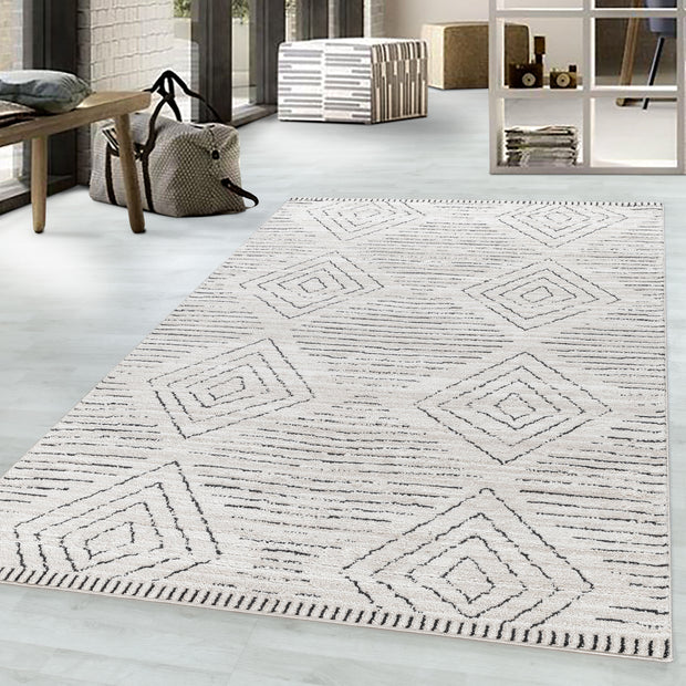 Teppich Taznaxt 5106 Geometric Creme (1)