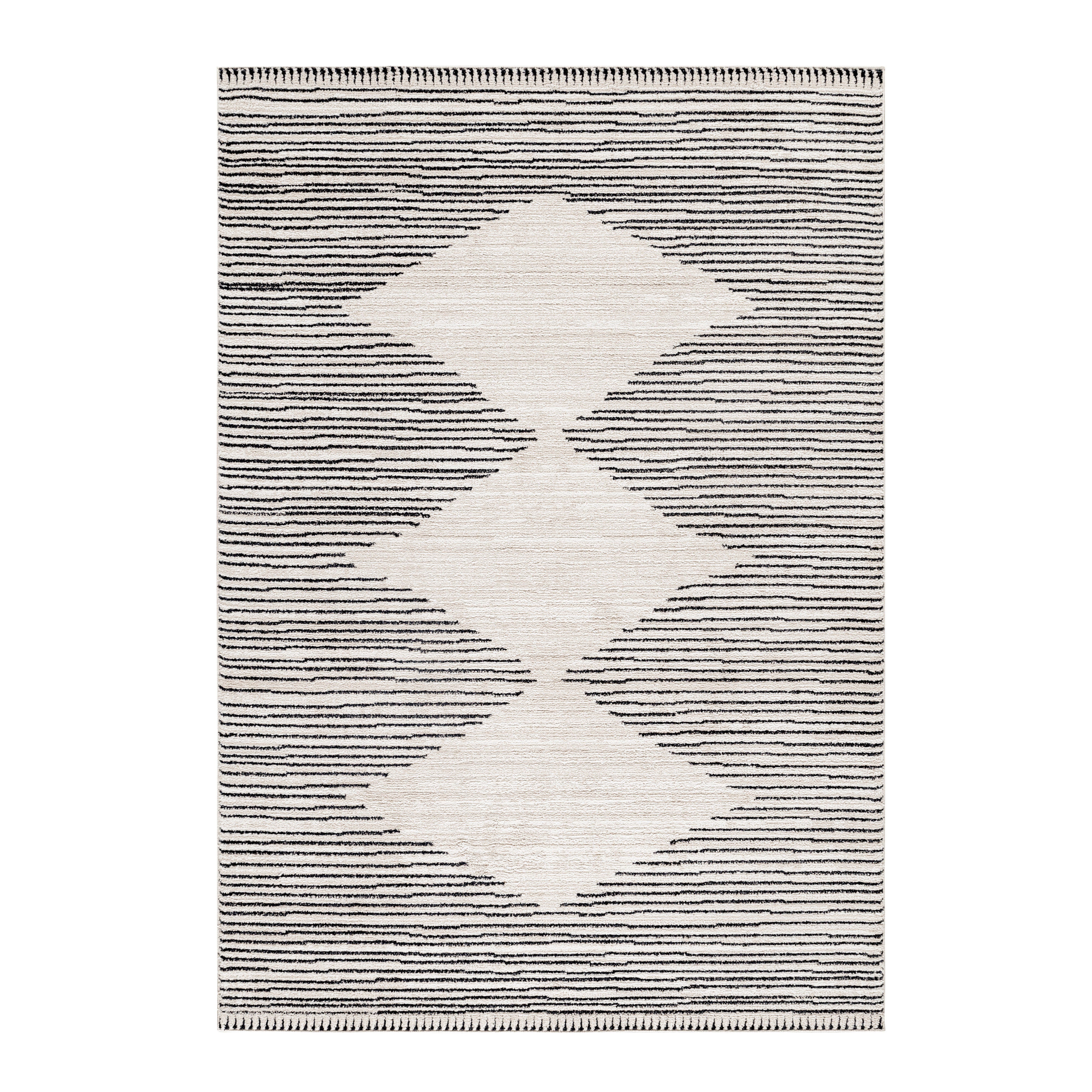 Teppich Taznaxt 5105 Striped Creme