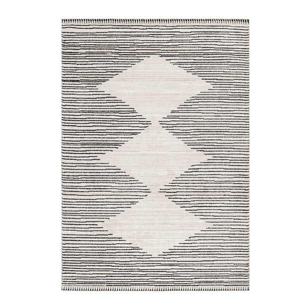 Teppich Taznaxt 5105 Striped Creme