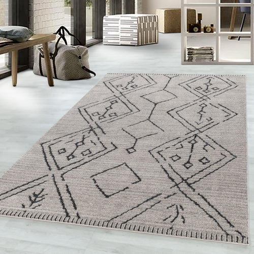 Teppich Taznaxt 5103 Boho Design Beige (1)