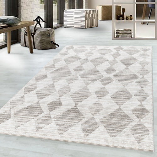 Teppich Taznaxt 5102 Geometric Creme (1)