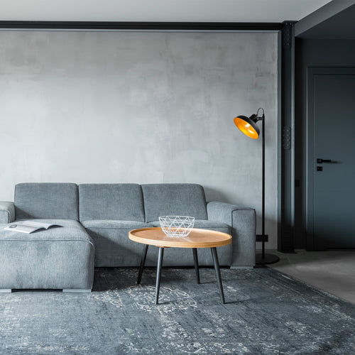 Stehlampe Lik 4036 Schwarz