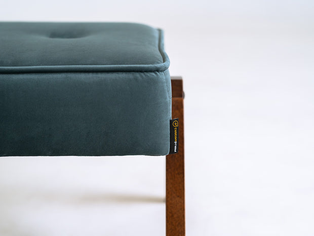 Pouf mit Stoff Vinc Blau (3)