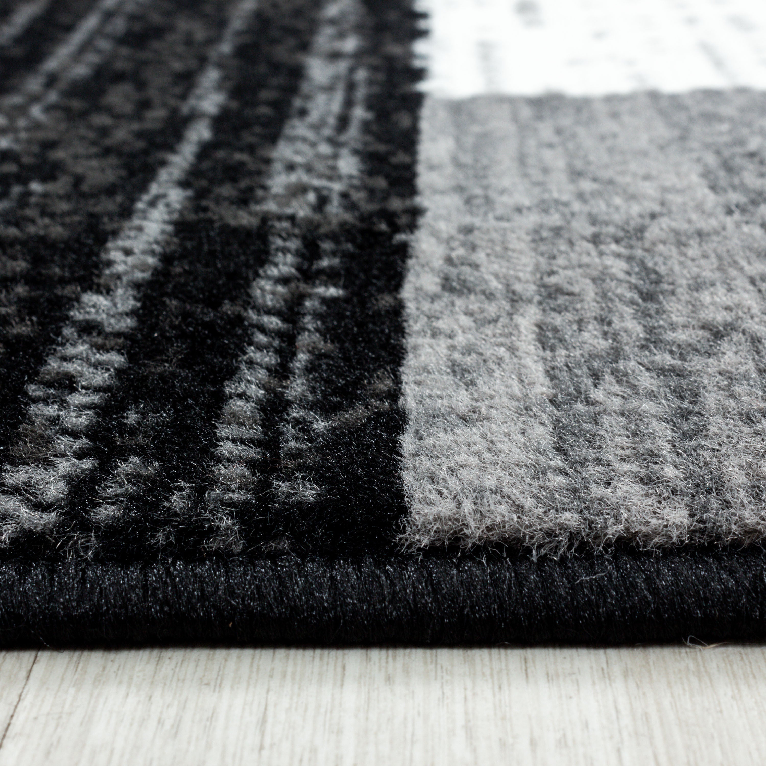 Teppich Base 2850 Geometric Schwarz (3)