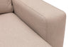 Ecksofa mit Chaiselongue Rechts, 4-Sitzer, aus Stoff, Berlin Creme (9)