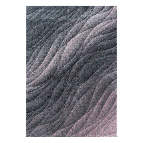 Teppich Ottawa 4206 Abstract Waves Rosa