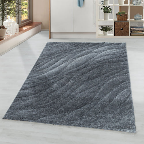 Teppich Ottawa 4206 Abstract Waves Grau (1)