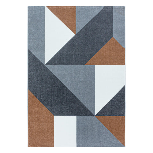 Teppich Ottawa 4205 Geometric Kupfer