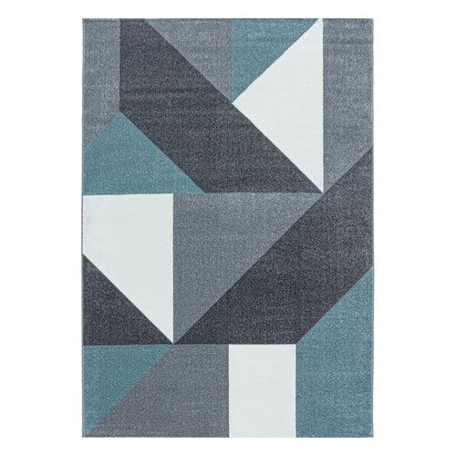 Teppich Ottawa 4205 Geometric Blau