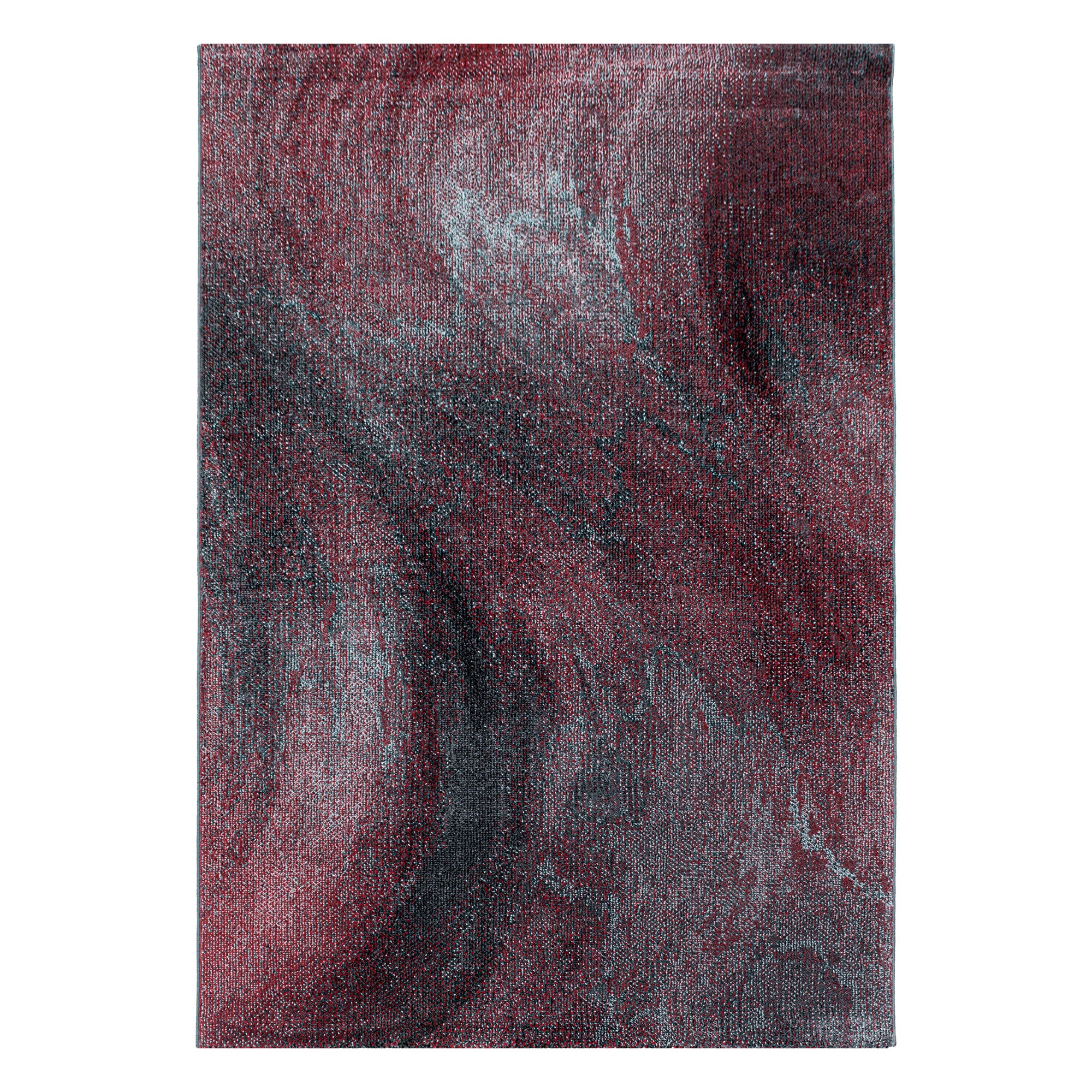 Teppich Ottawa 4204 Abstract Waves Rot