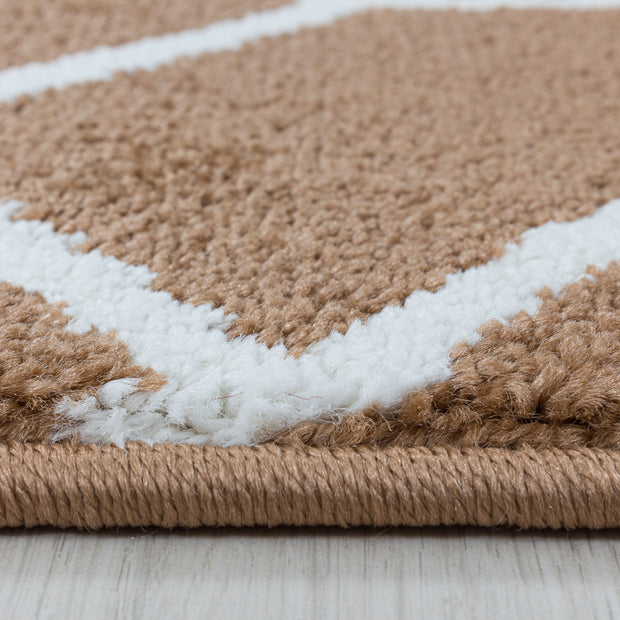 Teppich Efor 3713 Geometric Kupfer (3)