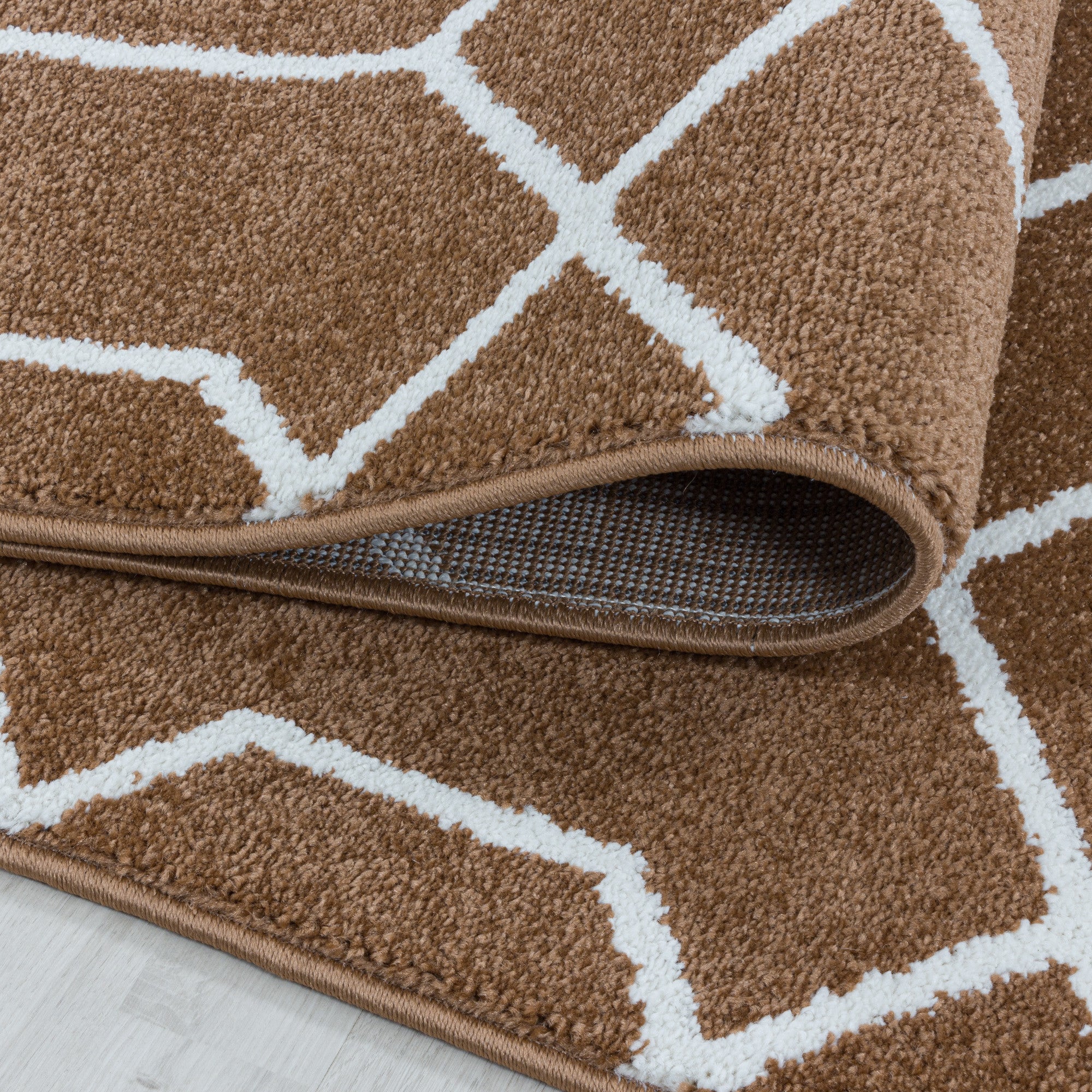 Teppich Efor 3713 Geometric Kupfer (4)