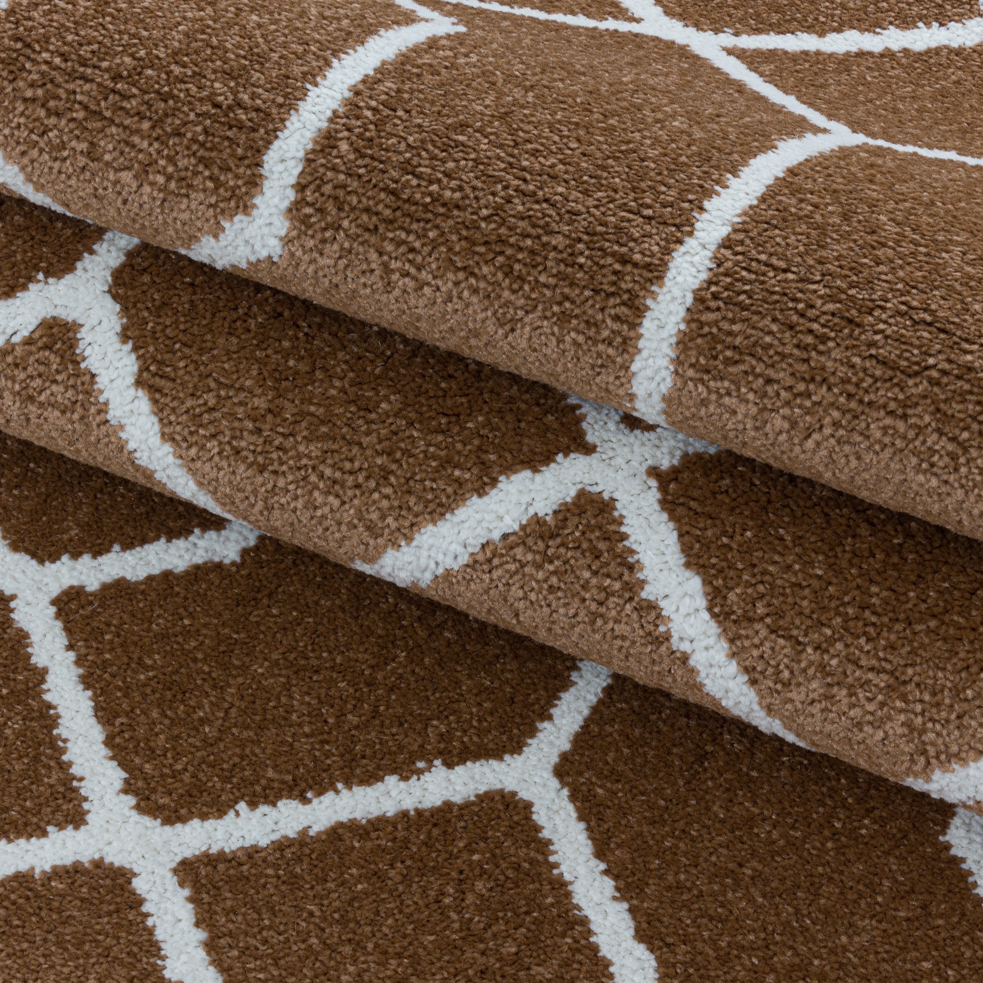 Teppich Efor 3713 Geometric Kupfer (5)