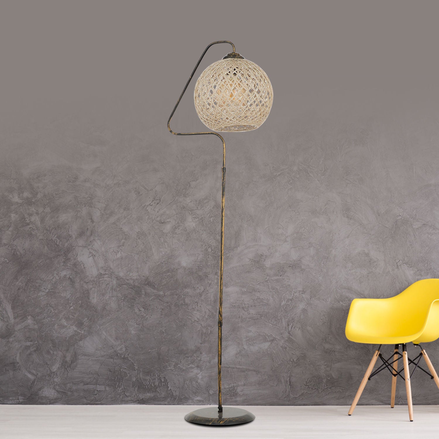 Stehlampe ASY158 Silber