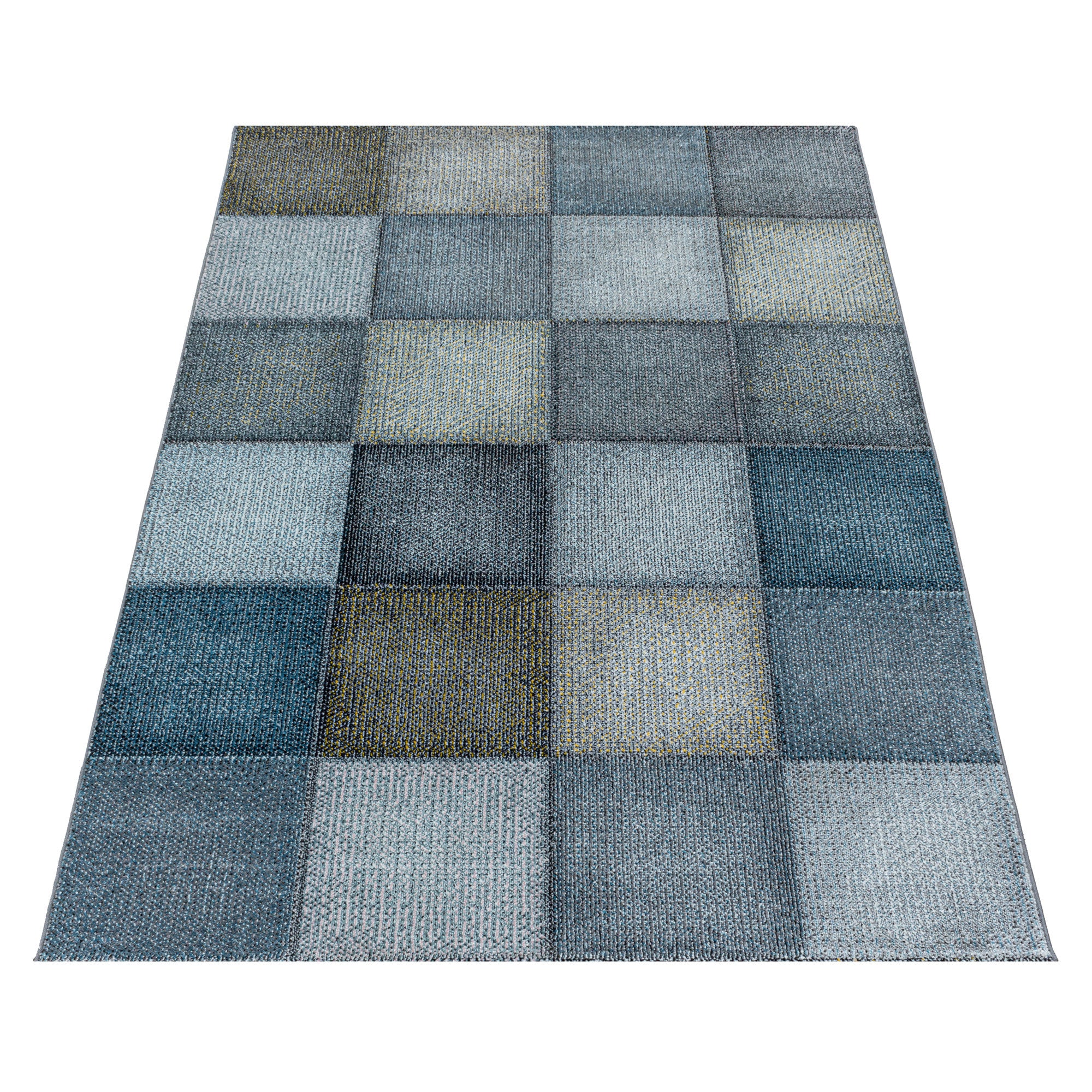 Teppich Ottawa 4202 Checkered Blau (2)