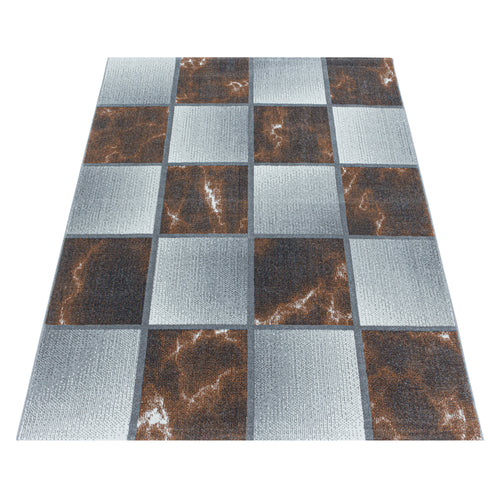 Teppich Ottawa 4201 Checkered Kupfer (1)