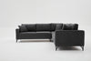 Ecksofa Symmetrisch, 4-Sitzer, aus Stoff, Berlin Anthrazit (2)