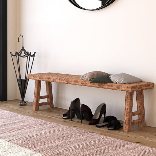 Sitzbank holz Maciel Natürlich