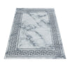 Teppich Naxos 3818 Marmor Design Silber (2)