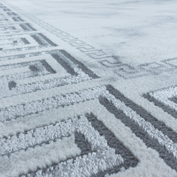 Teppich Naxos 3818 Marmor Design Silber (5)