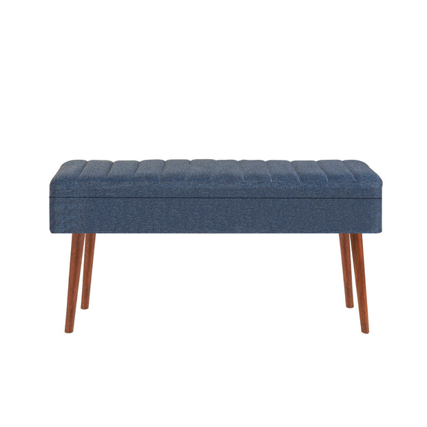 Polsterbank mit Stoff Vina 1048 Blau (1)