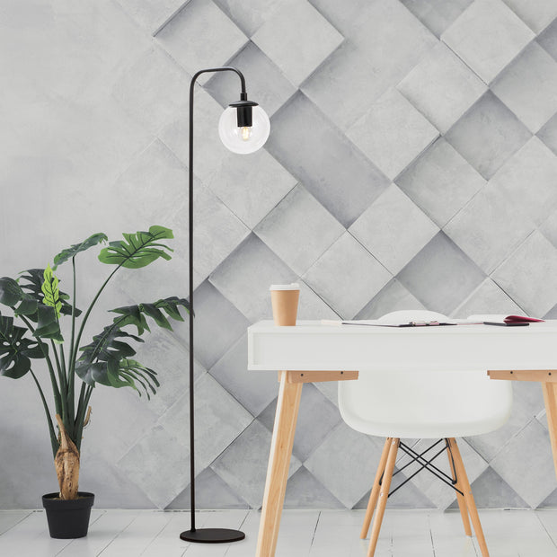 Stehlampe Viran 10960 Schwarz (1)