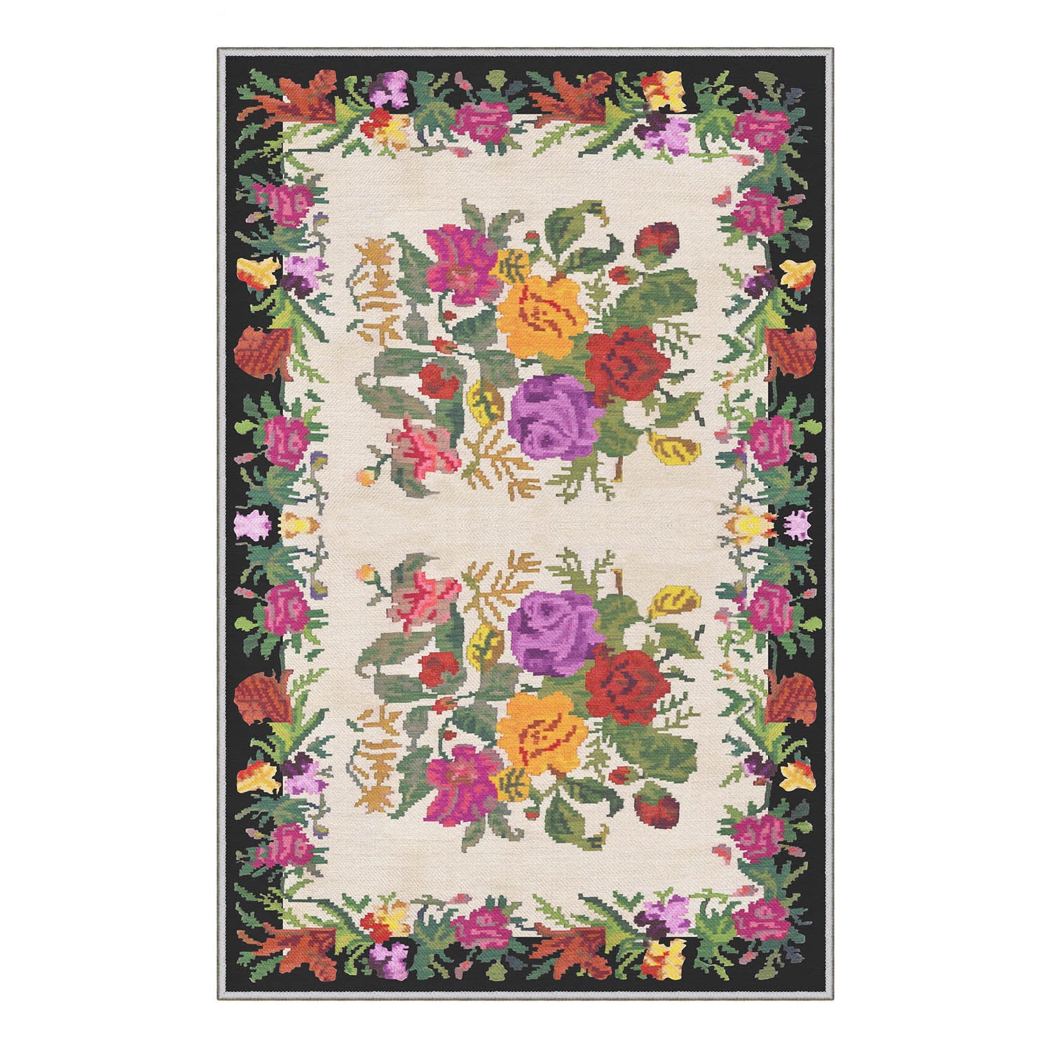 Teppichläufer Flower 767 Mehrfarben (3)