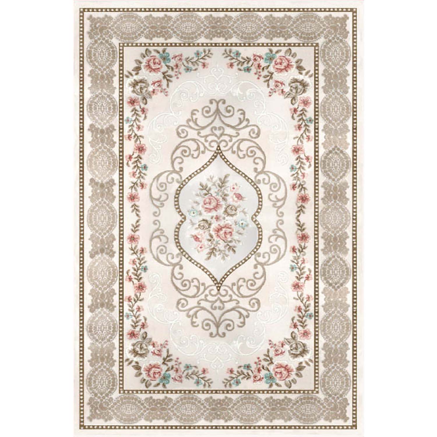 Teppich Kingony 1839 Mehrfarben (1)