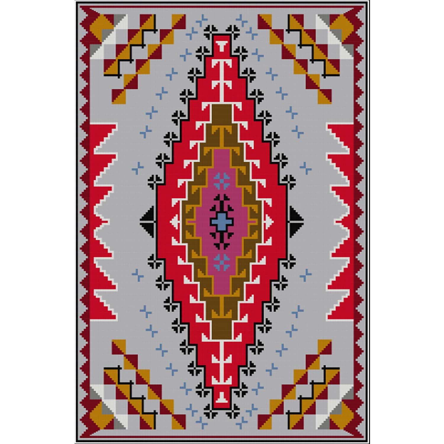 Teppichläufer Babile 2048 Mehrfarben (1)