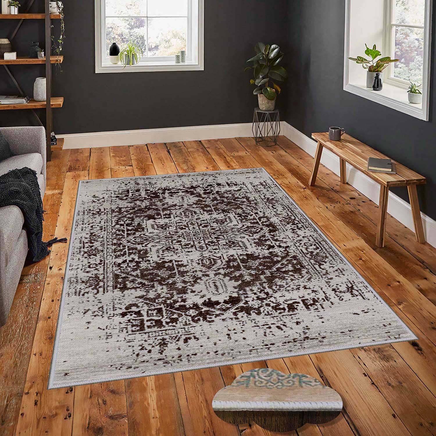 Teppichläufer Bimono 2079 Mehrfarben